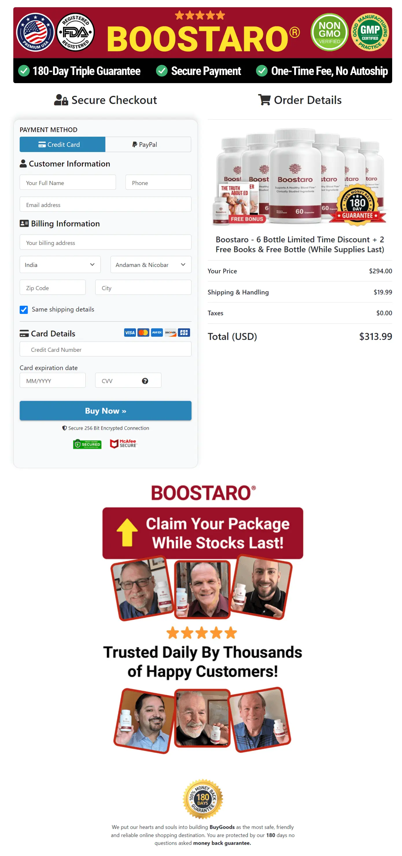 boostaro supplement